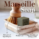 Marseille Soap Cube Square 100g/3.5oz – Authentic Marseille Olive Oil Soap