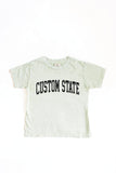 Napa kids tee vintage green