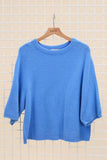3/4 SLEEVE RAGLAN ALPACA SWEATER nais Paris