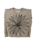 Big Flower Maisie Heavyweight Muscle Tee
