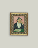 Portrait of Madame Framed Antique Art