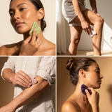 Rose Quartz Gua Sha | Facial Stone | Faire Market Bestseller