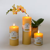 3" Pillar Candle: 6"