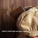 Mini Leather Journal | Handmade Vintage Travel Notebook