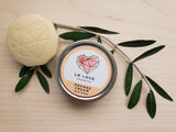 Orange Cream Organic Hard Lotion Bar