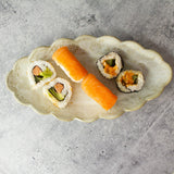 Handmade Ceramic Relish Dish – Appetizer, Sushi Tray