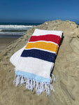 Vintage Camp - SUSTAINABLE RECYCLED THROW BLANKET