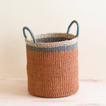 Coral Floor Basket with Handle - Floor Baskets | LIKHÂ