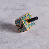Painted Wood Dreidel