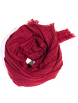 Gigi Cashmere Scarf Burgundy