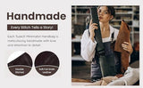 Minimalist Handmade Handbag | Full Grain Leather Grocery Bag