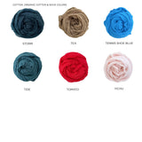 Fine Organic Cotton Neckscarf