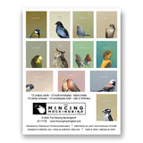 Matt Adrian ‘Thank You Birds’ Greeting Cards - Box Set of 12