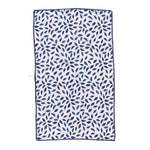 ICELANDIC POPPIES blu Kitchen Tea Towel