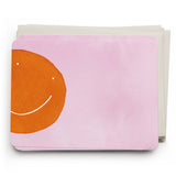 Orange Smiley Flat Notes | Boxed Notecards Stationery