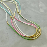 Lithe Beaded Necklace - either color