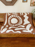 Paradise Plush Throw - Raw Umber