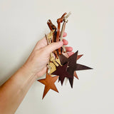 Stargazer Leather Star Ornaments – Christmas 2025