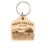 Napa Valley Oak Trees Keychain