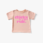 Chicks Rule Toddler and Shirt