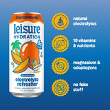 Leisure Hydration Electrolyte Tropical Mango (16 oz x 12 pack)