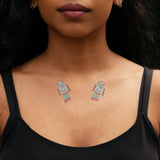 Robot Tattoo Pair