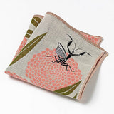 Japanese embroidered cotton napkin