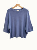 3/4 SLEEVE RAGLAN ALPACA SWEATER nais Paris
