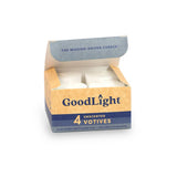 Unscented Votive Candles | 4-Count Box