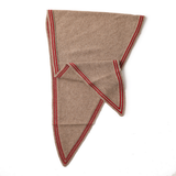 Lightweight Knit Wrap – Soft Triangle Neck Scarf
