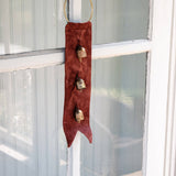 Velvet Three Bells Door Hanger