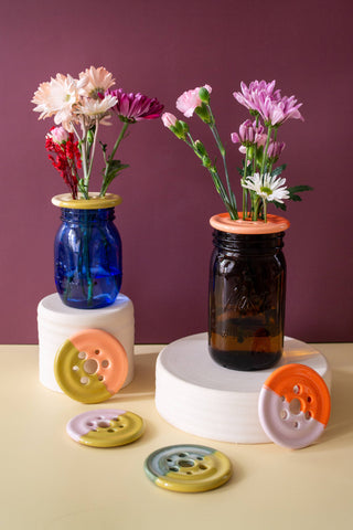 Flower Frog for Mason Jar