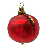 Pomegranate FULL Fruit Polish Glass Christmas Tree Ornaments