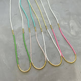 Lithe Beaded Necklace - either color