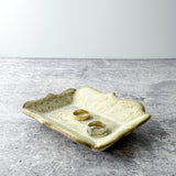 Handmade Ceramic Ring or Soap Dish – Pottery Trinket Tray