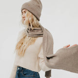 Cassidy Cashmere Wrap and Beanie Duo