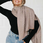 Cassidy Cashmere Wrap and Beanie Duo