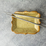 Handmade Ceramic Ring or Soap Dish – Pottery Trinket Tray