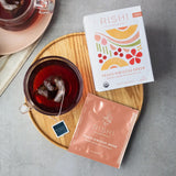 Peach Hibiscus Green Organic Green Tea Blend Sachets