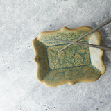 Handmade Ceramic Ring or Soap Dish – Pottery Trinket Tray
