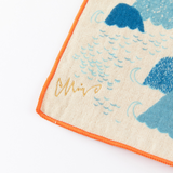 Japanese embroidered cotton towel