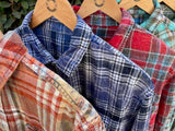 Flannel shirt - mineral wash