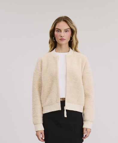 Marlow Sweater Bomber Jacket