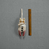 Rocket Cat, Cotton Ornament, Token, Embellished