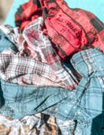 Kids bleached flannels- kid