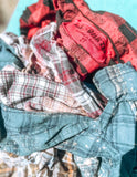 Kids bleached flannels- kid