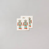 Robot Tattoo Pair