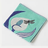 Japanese embroidered cotton napkin