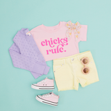 Chicks Rule Toddler and Shirt