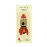 Stacking Rocket Wooden Toy